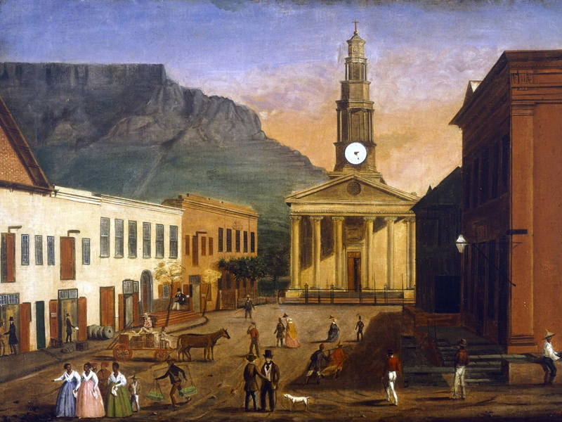 1805-Wilhelm Heinrich Franz Ludwig Langschmidt - Cattedrale di San Giorgio e St. George's Street